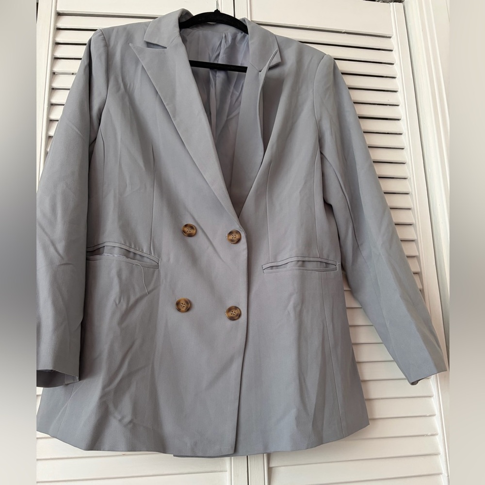 Women's Gray Blazer